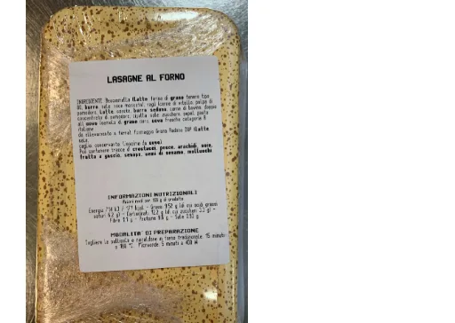 Immagine 2 del prodotto LASAGNE AL FORNO