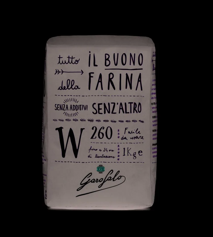 Confezione di Farina di grano tenero "00" W260