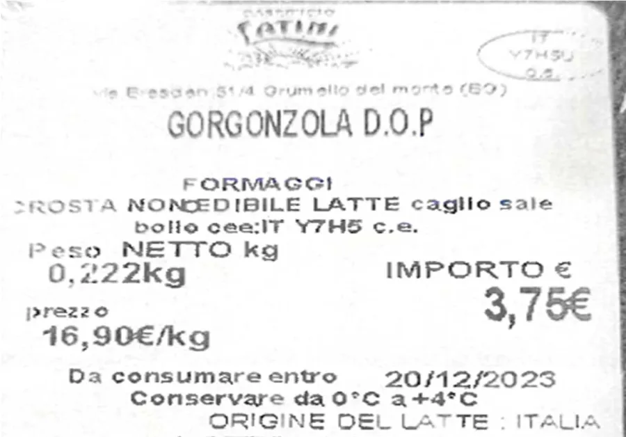 Immagine 1 del prodotto Gorgonzola DOP