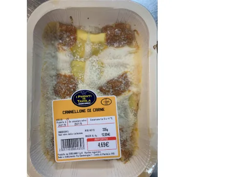 Confezione di CANNELLONI DI CARNE