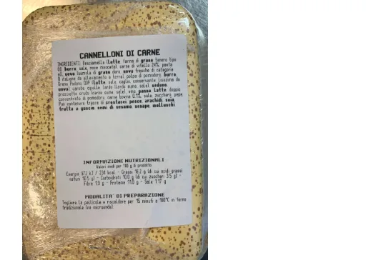 Immagine 2 del prodotto CANNELLONI DI CARNE
