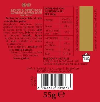 Immagine 3 del prodotto PRALINE CON CIOCCOLATO AL LATTE E MORBIDO RIPIENO (a forma di cuore)