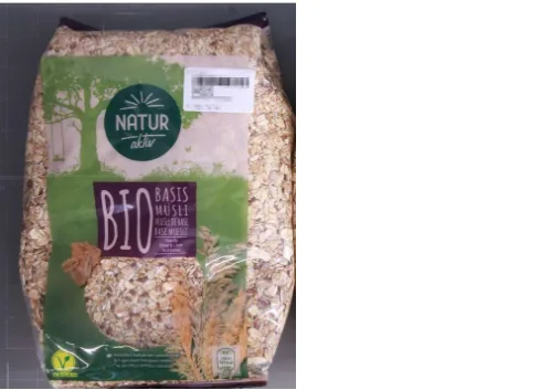 Immagine 1 del prodotto BIO MUESLI 750 g - Mix di 5 cereali
