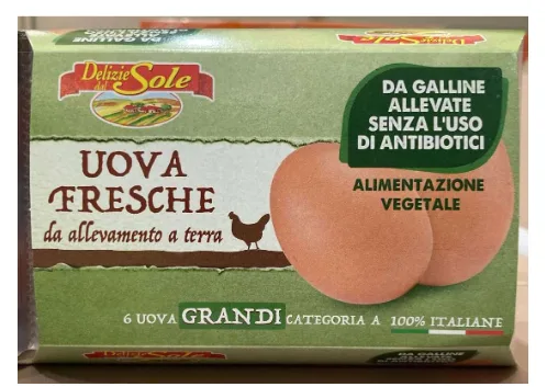 Immagine 1 del prodotto Uova fresche da allevamento a terra Cat A