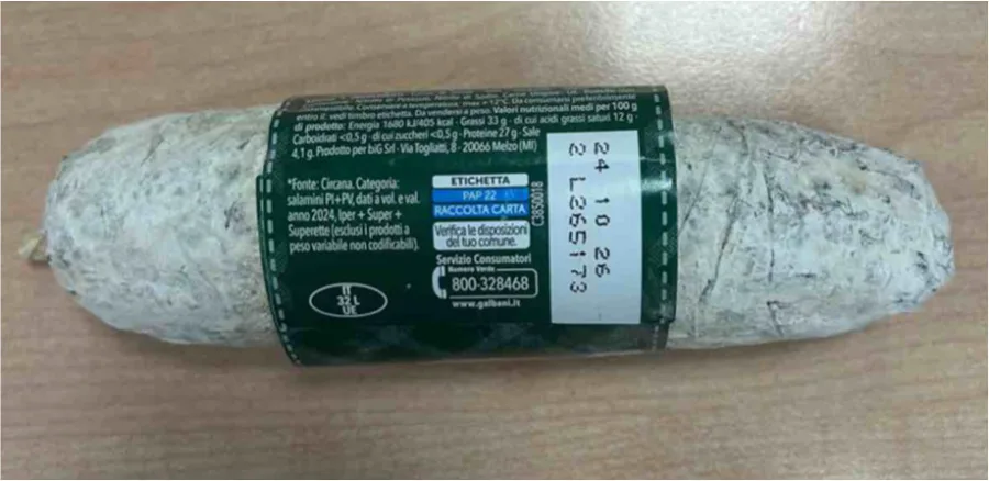 Confezione di Salame Galbanetto