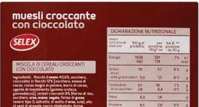 Immagine 1 del prodotto MUESLI CROCCANTE CON CIOCCOLATO