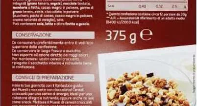 Immagine 2 del prodotto MUESLI CROCCANTE CON CIOCCOLATO
