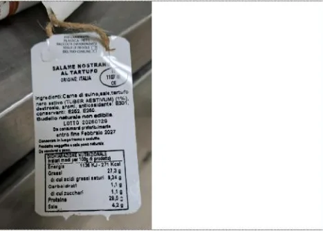 Immagine 2 del prodotto Salame stagionato al tartufo