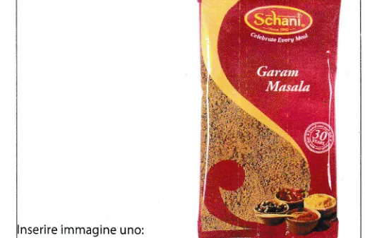 Immagine del prodotto SCHANI GARAM MASALA miscela di spezie indiane