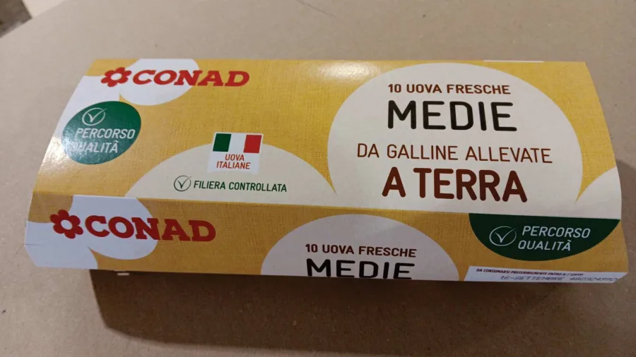 Immagine del prodotto Uova fresche da allevamento a terra Cat A