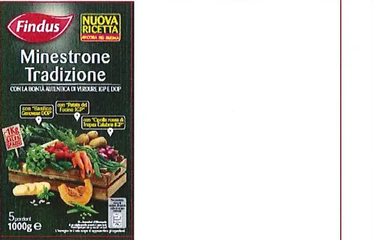Confezione di Minestrone tradizione 1 kg lotto 7310