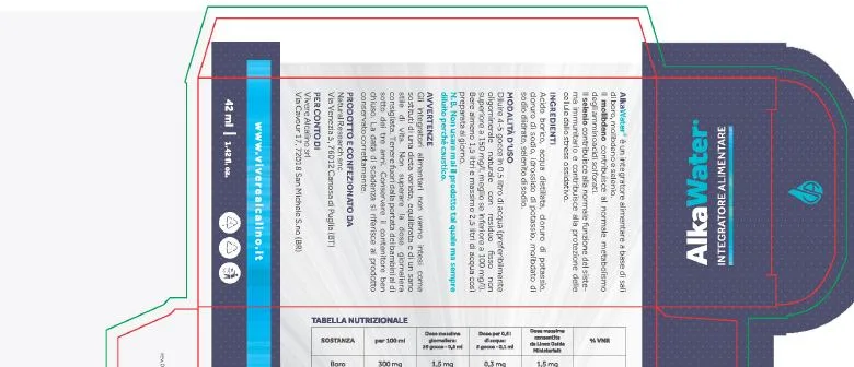 Immagine 1 del prodotto ALKAWATER INTEGRATORE ALIMENTARE
