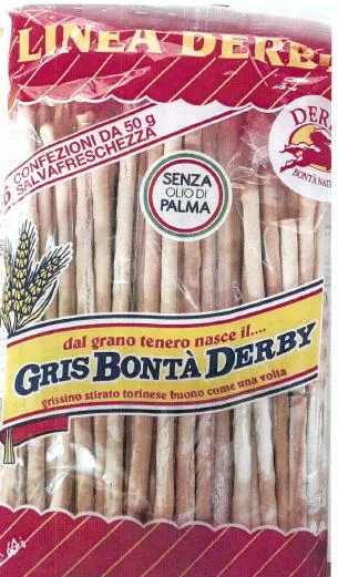 Immagine 2 del prodotto Grissini Stirati Grissbontà Derby
