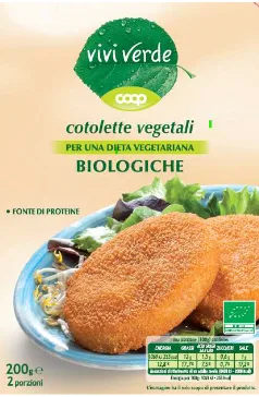 Immagine del prodotto COTOLETTE DI TOFU FRESCO BIO
