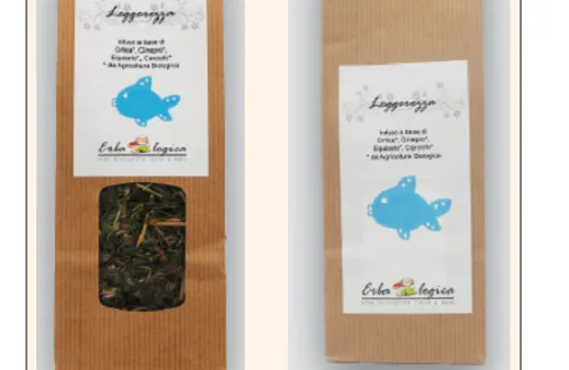 Immagine 1 del prodotto Infuso Leggerezza; Sacchetto 40 gr e 15 filtri 18 gr, Barattolo 40 gr e 20 filtri 24 gr, Scatola 15