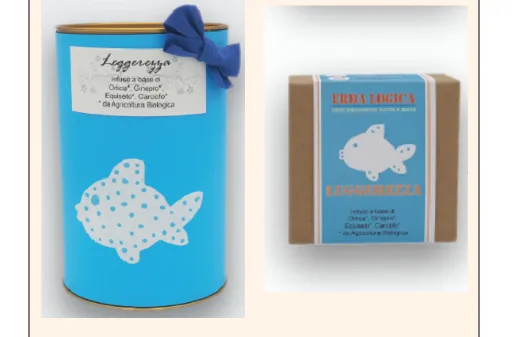 Immagine 2 del prodotto Infuso Leggerezza; Sacchetto 40 gr e 15 filtri 18 gr, Barattolo 40 gr e 20 filtri 24 gr, Scatola 15