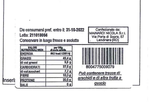 Immagine 2 del prodotto PISTACCHIO CRUDO SGUSCIATO "VASSOIO BIO"