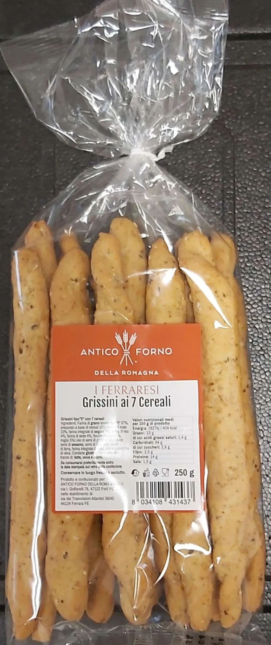 Immagine del prodotto I FERRARESI GRISSINI AI 7 CEREALI