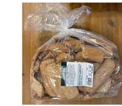 Immagine del prodotto Fette biscottate ritagli integrali ricche in proteine