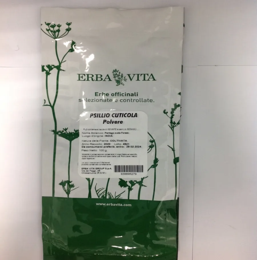 Immagine 2 del prodotto PSILLO CUTICOLA POLVERE 100 gr lotto 4921 scad. 29/02/2024