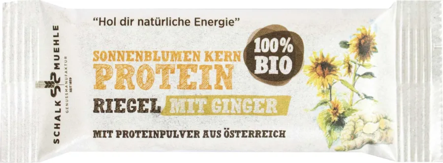 Immagine del prodotto PROTEIN RIEGEL SONNENBLUMEN KERN MIT GINGER