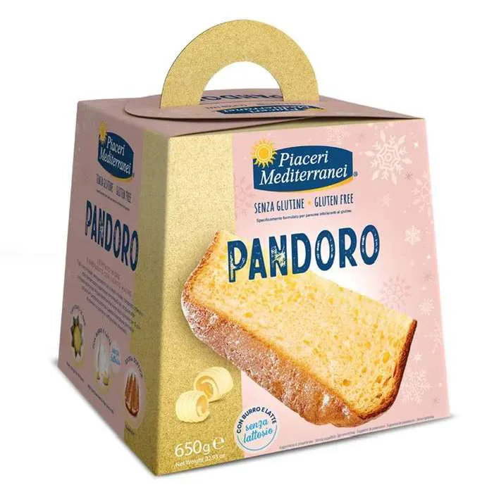 Confezione di PANDORO S/LATTOSIO