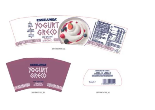 Immagine del prodotto YOGURT GRECO 0% FRUTTI DI BOSCO