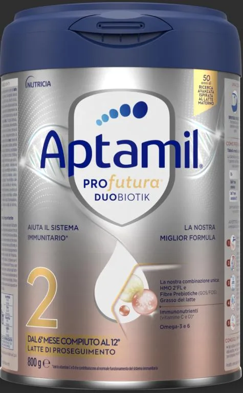 Confezione di PROFUTURA 2, IT 4X800G Latte di Proseguimento in polvere compressa