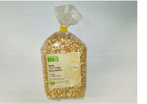 Confezione di MAIS POP CORN BIOLOGICO