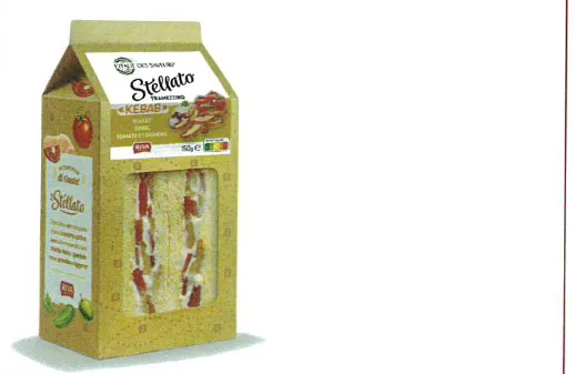 Immagine 1 del prodotto Stellato Tramezzino kebab