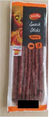 Immagine 1 del prodotto Snack Sticks (Fuet/Chorizo), 80g