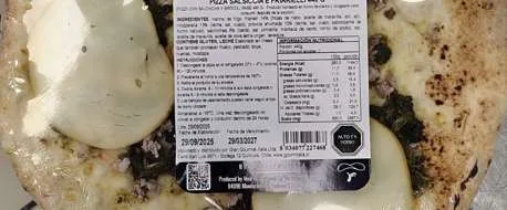 Immagine 2 del prodotto PIZZA SALSICCIA E FRIARIELLI 440G