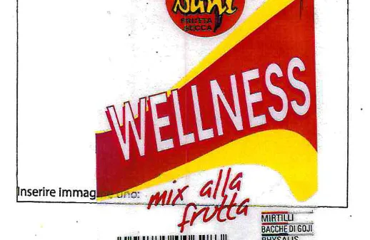 Confezione di WELLNESS MIX ALLA FRUTTA