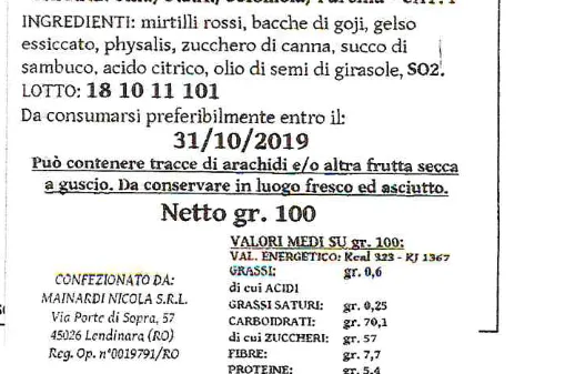 Immagine 2 del prodotto WELLNESS MIX ALLA FRUTTA