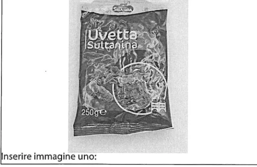 Immagine 1 del prodotto Uvetta sultanina 250 g
