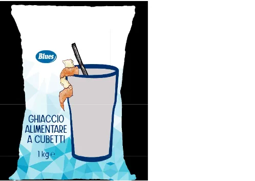 Immagine 1 del prodotto Ghiaccio alimentare a cubetti 1Kg