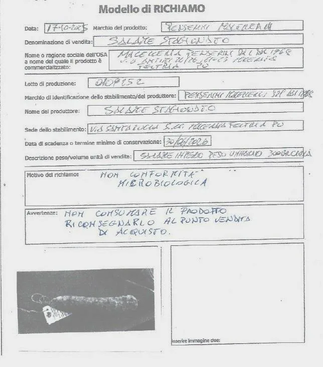 Immagine del prodotto Salame stagionato