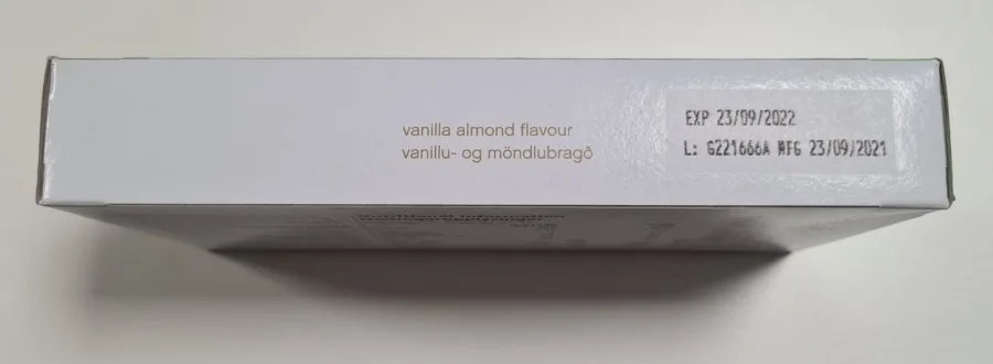 Immagine 2 del prodotto Barretta proteica arricchita con vitamine - gusto mandorla e vaniglia