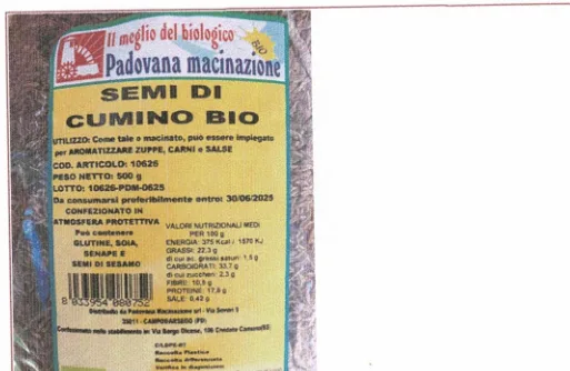 Immagine 1 del prodotto SEMI DI CUMINO BIO
