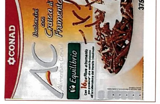 Confezione di Bastoncini con crusca di rumento "AC Conad"