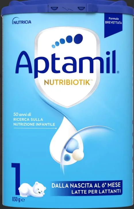Confezione di LATTE PER LATTANTI IN POLVERE