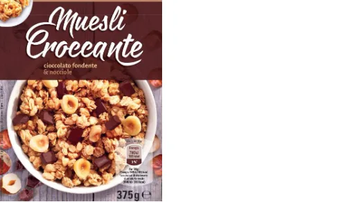 Immagine 1 del prodotto MUESLI CROCCANTE CIOCCOLATO FONDENTE E NOCCIOLE
