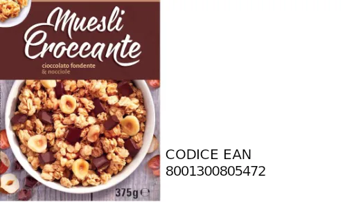 Immagine 2 del prodotto MUESLI CROCCANTE CIOCCOLATO FONDENTE E NOCCIOLE