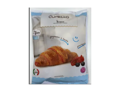 Immagine 1 del prodotto 2482 CORNETTO MADRE REBOSCO - CORNETTO BICOLORE FRUTTI DI BOSCO RSPO SG 50pz 4500g (10pz x 5bu da 90