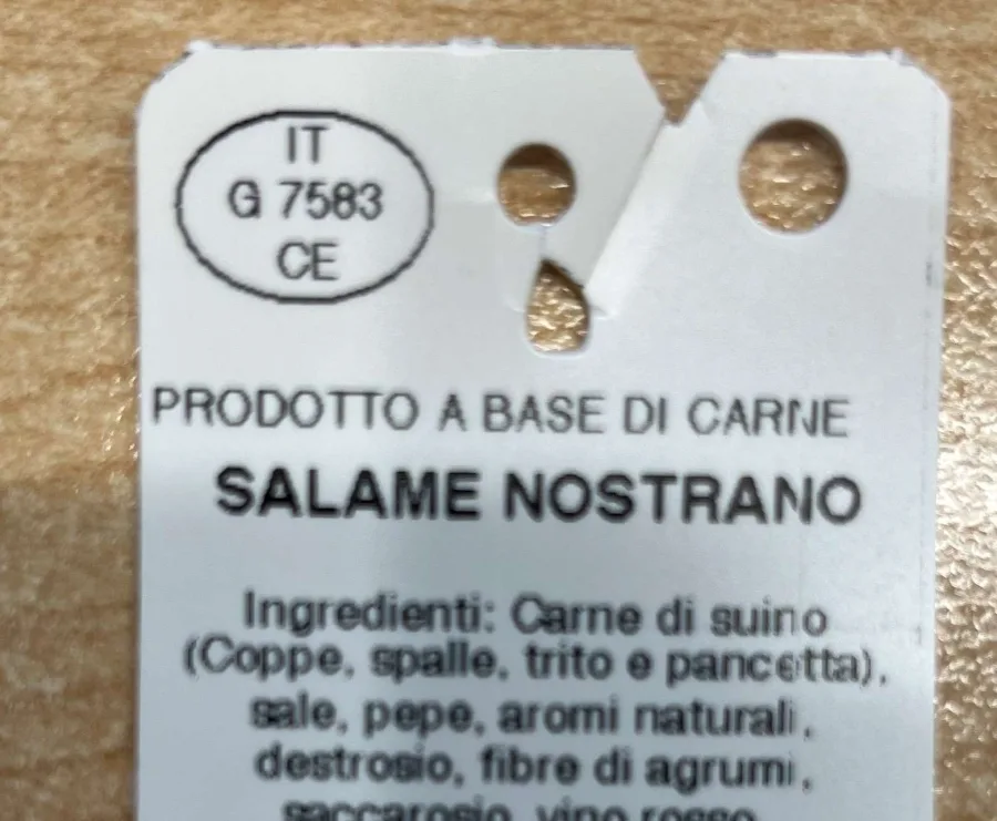 Immagine 1 del prodotto Salame nostrano