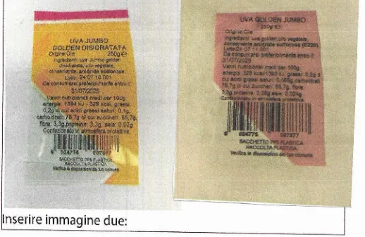 Immagine 2 del prodotto UVA JUMBO GOLDEN DISIDRATATA