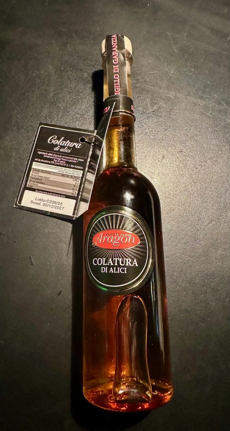 Confezione di Colatura di Alici