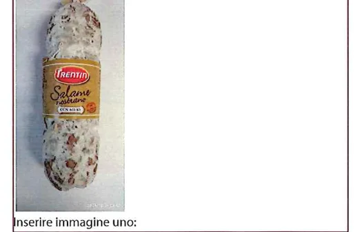 Immagine 1 del prodotto Salame nostrano aglio/senz'aglio