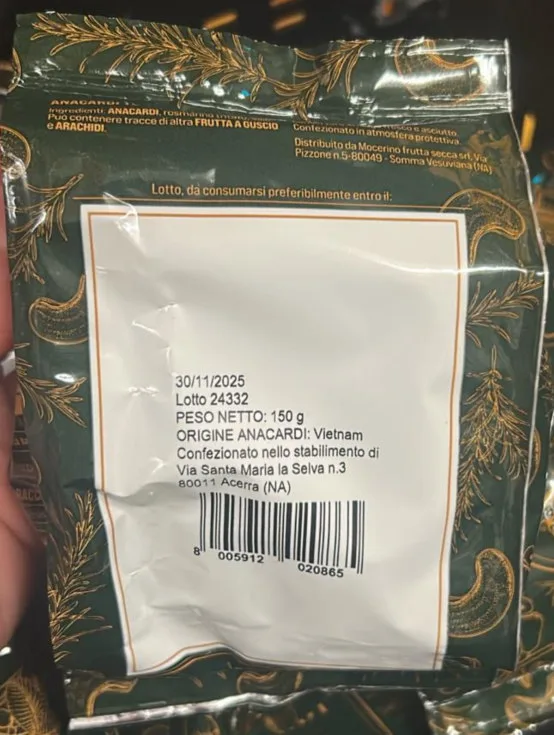 Immagine 2 del prodotto Anacardi tostati aroma rosmarino