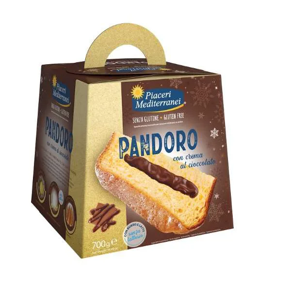 Confezione di PANDORO CREMA CIOCCOLATO